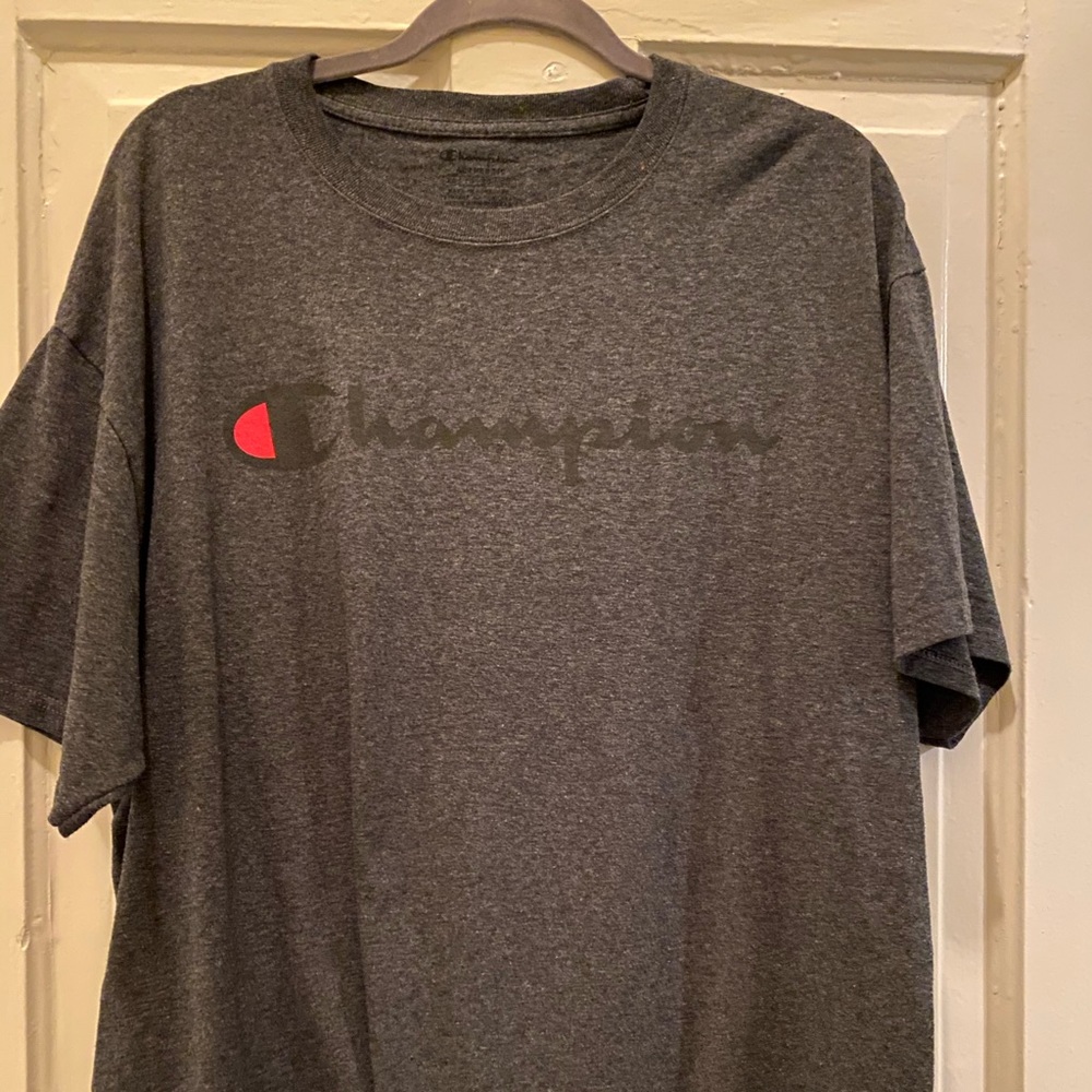 Champion xl gray tee